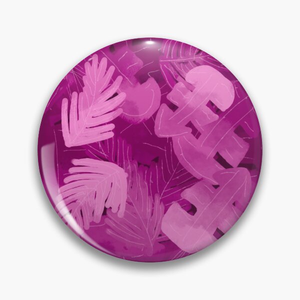 Item preview, Pink Fern Pattern designed and sold by punkauracrystal.