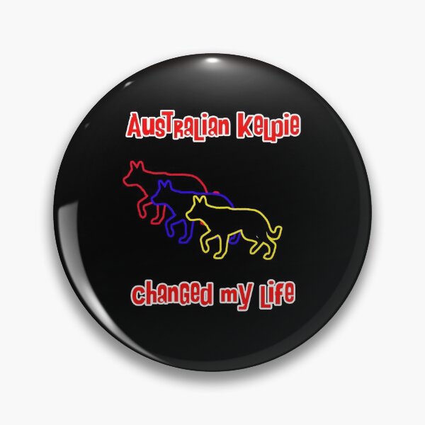 Item preview, Australian Kelpie changed my life - Dog Art dogs Silhouette - pet designed and sold by Coolstuff4you71.