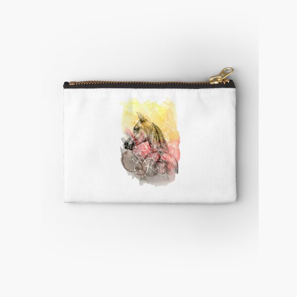 Item preview, Cool horse looking over in watercolour and graphite  designed and sold by GJ Art Studios.