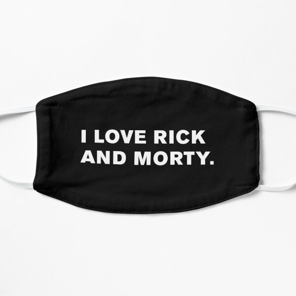 I Love Rick and Morty Mask