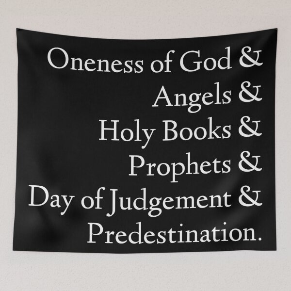 Item preview, The 6 beliefs in Islam designed and sold by GabareyMaanyo.
