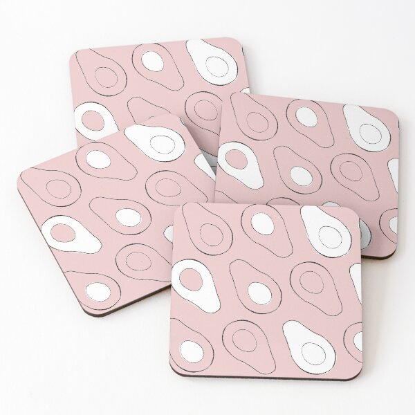 Item preview, Avocado Pattern - Pink designed and sold by thelouloulife.