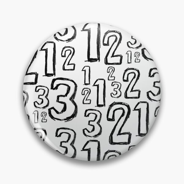 Item preview, One, Two, Three Number Mix designed and sold by badlydrawnbabe.