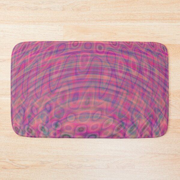 Item preview, Trippy pink computer generated pattern designed and sold by daiaiai.
