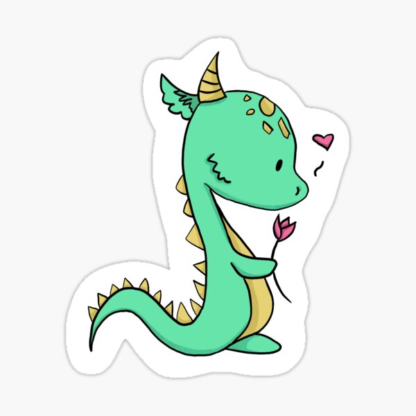 Little dragon Sticker