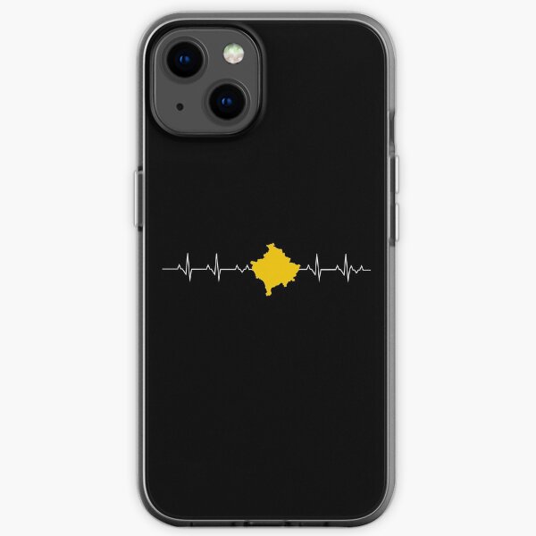 Herzrasen Kosovo Heimat Wurzel Pristina Mitrovica iPhone Flexible Hülle