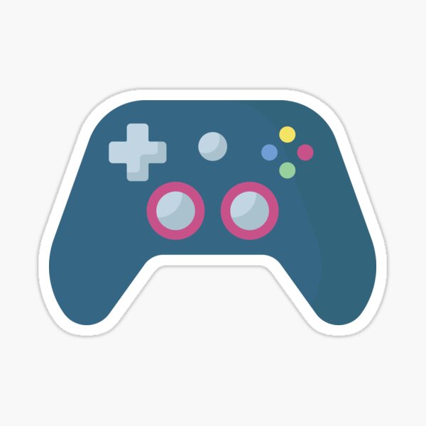 "GAMING CONTROLLER" Sticker by umfitoDesigns Redbubble