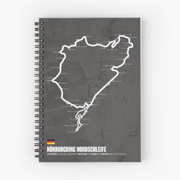 Item preview, Nürburgring Nordschleife designed and sold by Mapstars.