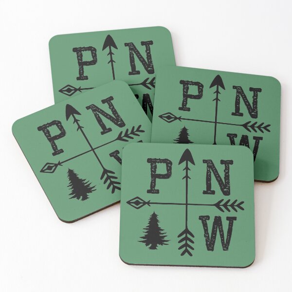 Item preview, Pacific Northwest - Black designed and sold by Nu Threads.
