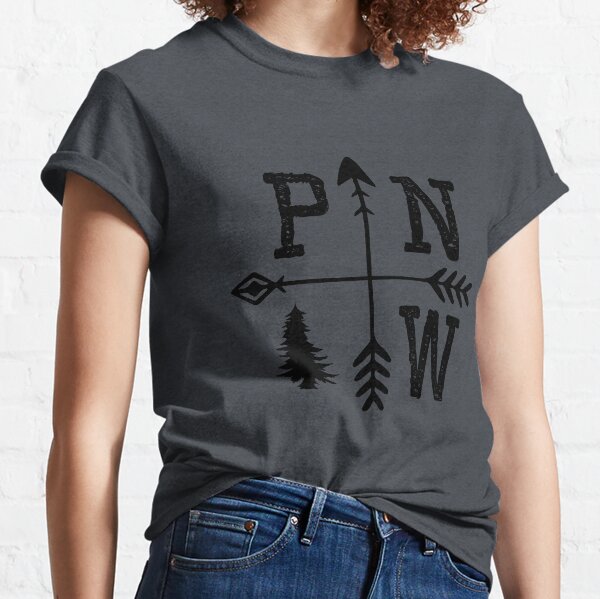 Pacific Northwest - Black Classic T-Shirt