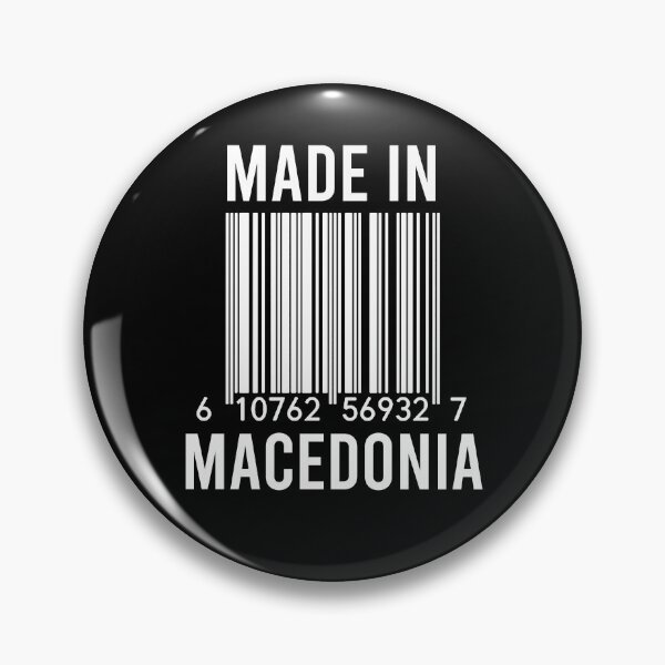 Item preview, Made In Macedonia designed and sold by RandomStuffShop.
