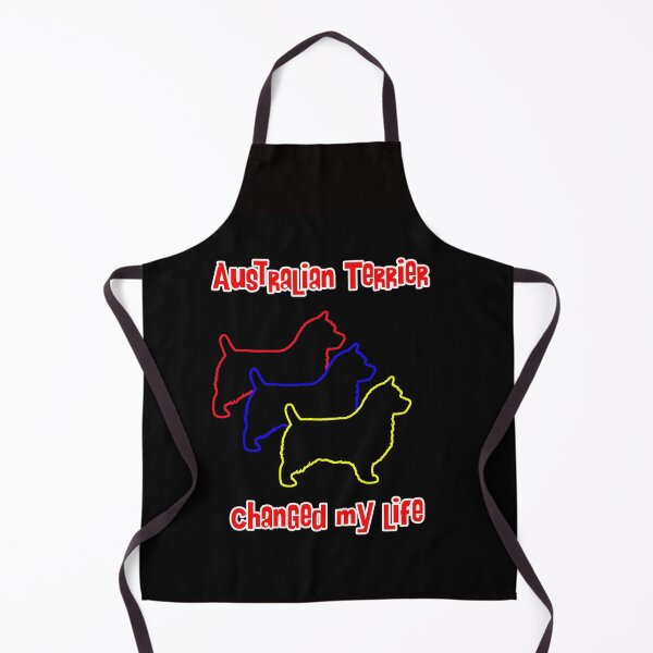 Item preview, Australian Terrier changed my life - Dog Art dogs Silhouette - pet designed and sold by Coolstuff4you71.