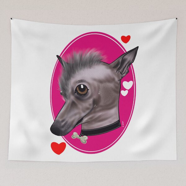 Item preview, Chinese crested dog  designed and sold by Chillateez.