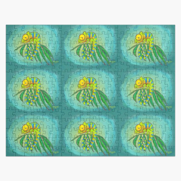 Colorful Chameleon! Jigsaw Puzzle