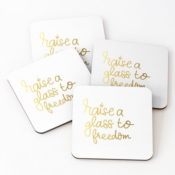 Item preview, Raise a glass to freedom  designed and sold by rocococo29.