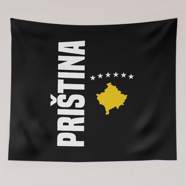 Item preview, Pristina capital Kosovo ALban Kosovo map designed and sold by Nessshirts.