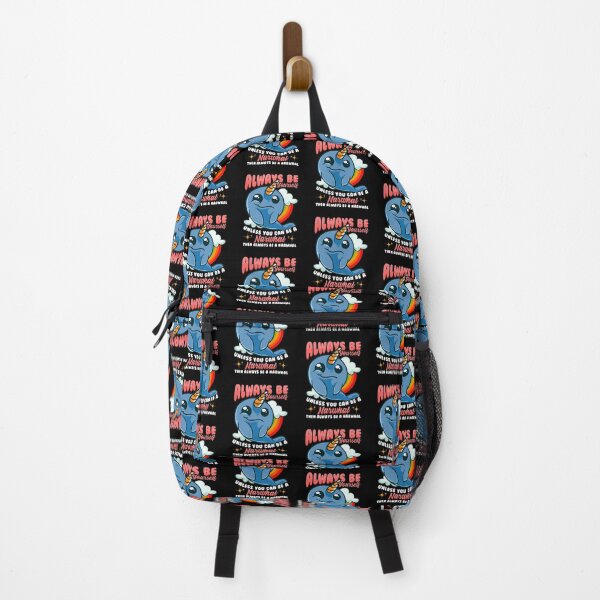 Vista previa del artículo con la obra « ¡entonces siempre sé un narval! ". ¡Este lindo diseño de narval es perfecto para cualquier niño o adulto obsesionado con narval! Adquiera este divertido diseño de narval y unicornio como un regalo para cualquier persona que ama demasiado a los narvales: », diseñado y vendido por perfectpresents.