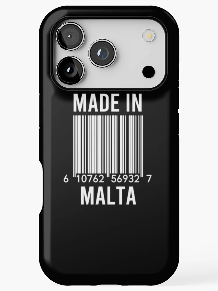 Thumbnail 1 of 4, iPhone Case, Made In Malta designed and sold by RandomStuffShop.