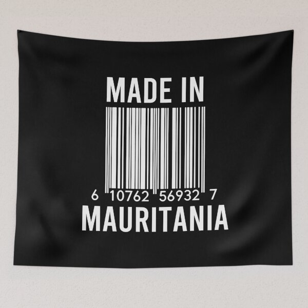 Item preview, Made In Mauritania designed and sold by RandomStuffShop.