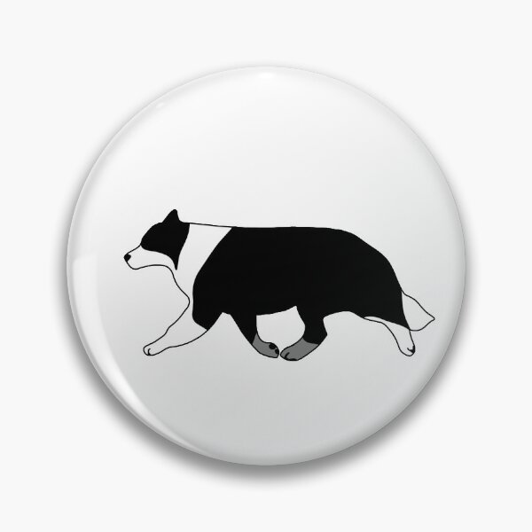 Item preview, Black & White Border Collie Movement designed and sold by copedesigns.