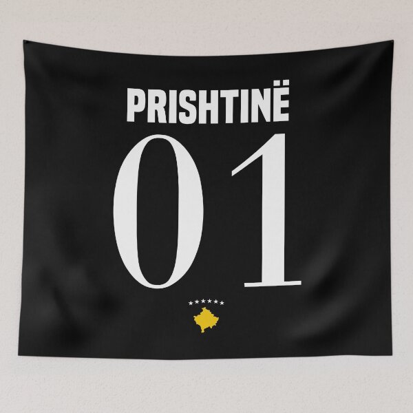 Item preview, Pristina Pristine Kosovo flag designed and sold by Nessshirts.