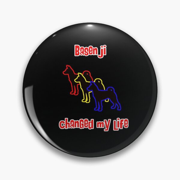 Item preview, Basenji changed my life - Dog Art dogs Silhouette - pet designed and sold by Coolstuff4you71.