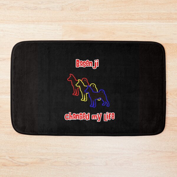 Item preview, Basenji changed my life - Dog Art dogs Silhouette - pet designed and sold by Coolstuff4you71.