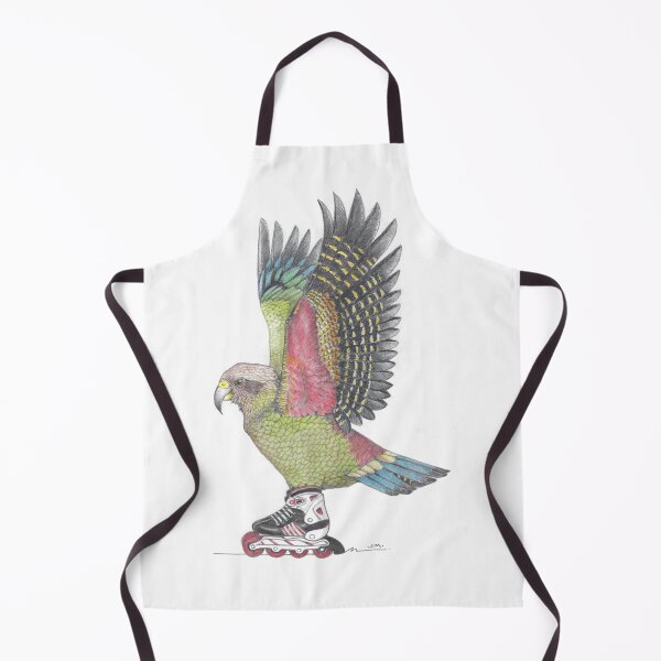 Item preview, Kea Parrot on Inline skates designed and sold by JimsBirds.