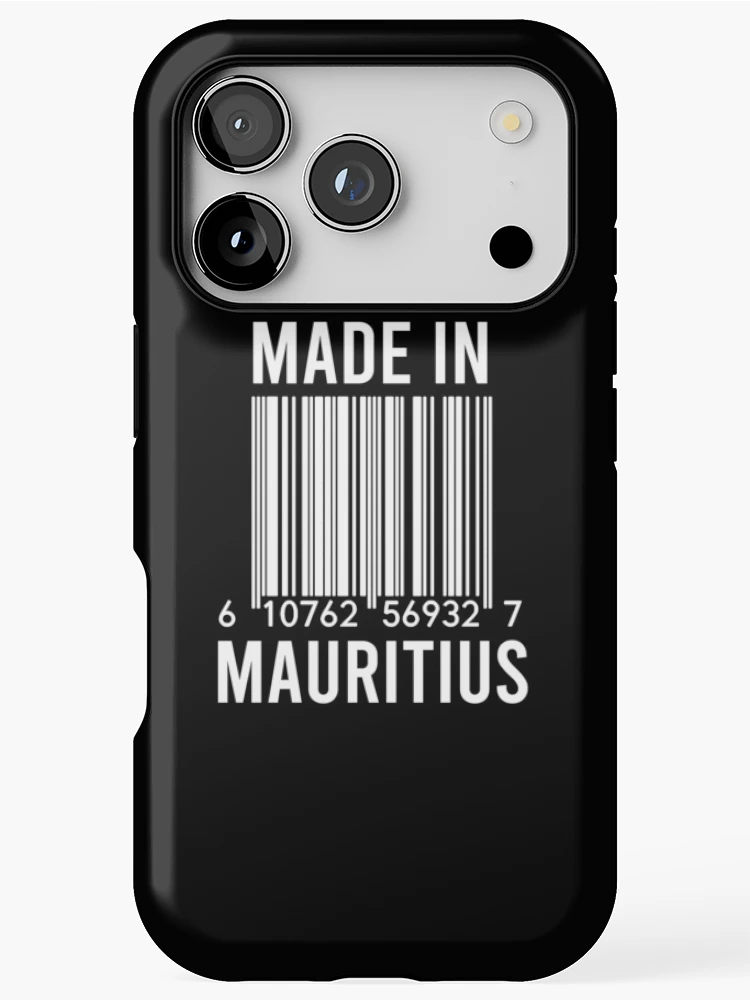 Thumbnail 1 of 4, iPhone Case, Made In Mauritius designed and sold by RandomStuffShop.