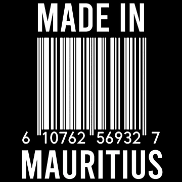 Artwork thumbnail, Made In Mauritius by RandomStuffShop