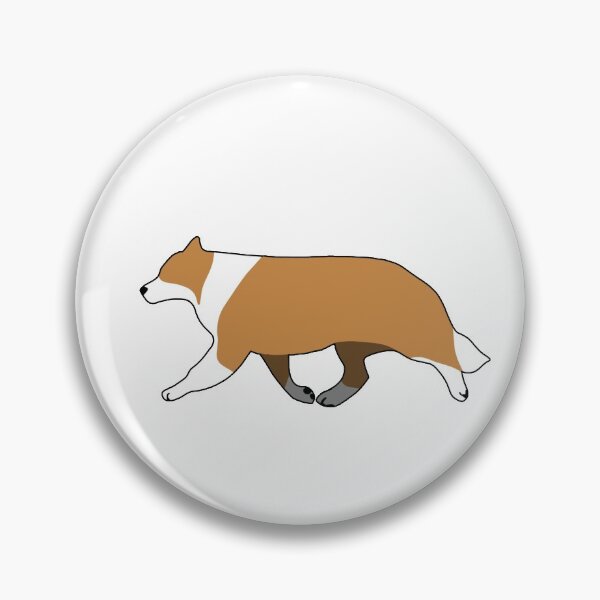 Item preview, Gold & White Border Collie Movement designed and sold by copedesigns.