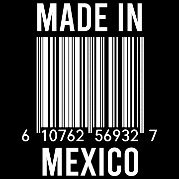 Artwork thumbnail, Made In Mexico by RandomStuffShop