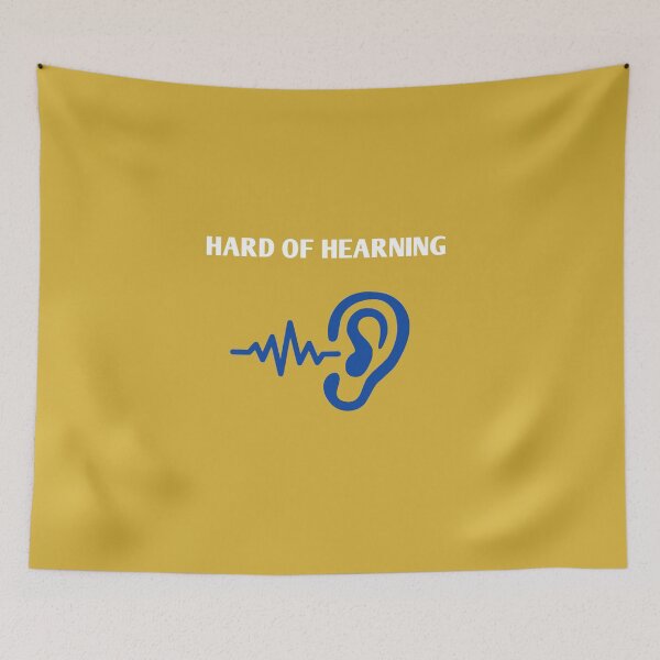 Item preview, Hard Of Hearning shirt Funny Gift for Men and Women designed and sold by myrstyle.