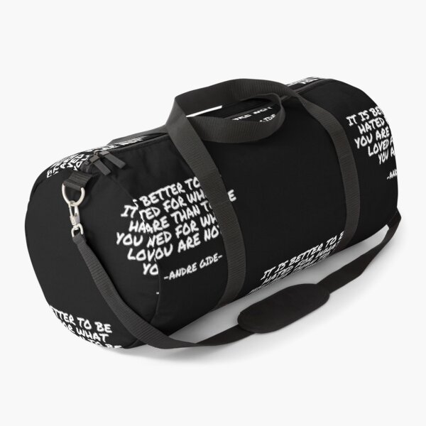 Item preview, Andre Gide - It is better to be hated for what you are than to be loved for what you are not designed and sold by appleofyoureye.