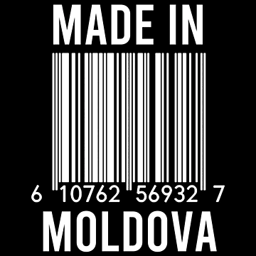 Artwork thumbnail, Made In Moldova by RandomStuffShop