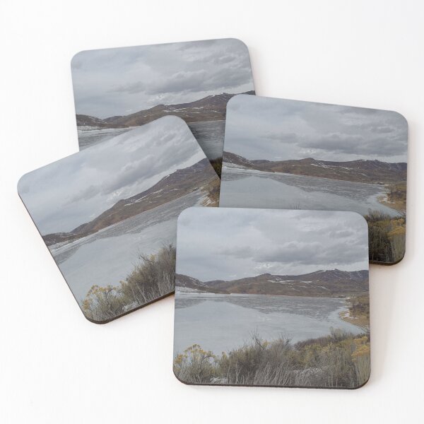 Item preview, Winter mountain with snow, blue sky and plants   designed and sold by Ventures1.