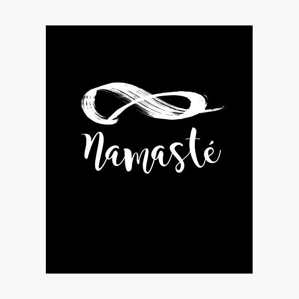 Item preview, Infinity sign Namaste forever Yoga saying | Sports designed and sold by MeisterM.