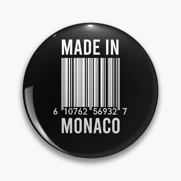 Artikelvorschau, Hergestellt in Monaco entworfen und verkauft von RandomStuffShop.