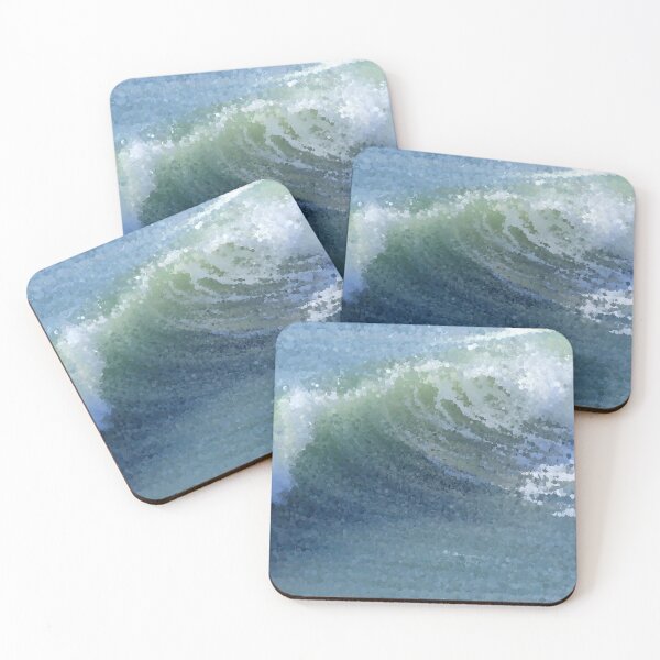 Item preview, Ocean Wave Breaking designed and sold by MathenaArt.
