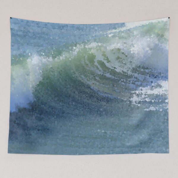 Item preview, Ocean Wave Breaking designed and sold by MathenaArt.