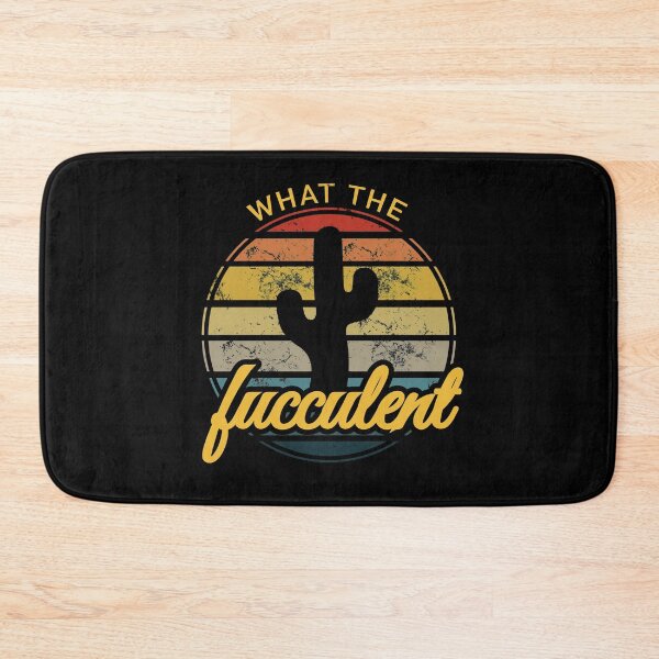 Item preview, What The Fucculent Cactus - Cool and Cute Design  designed and sold by designminimal.