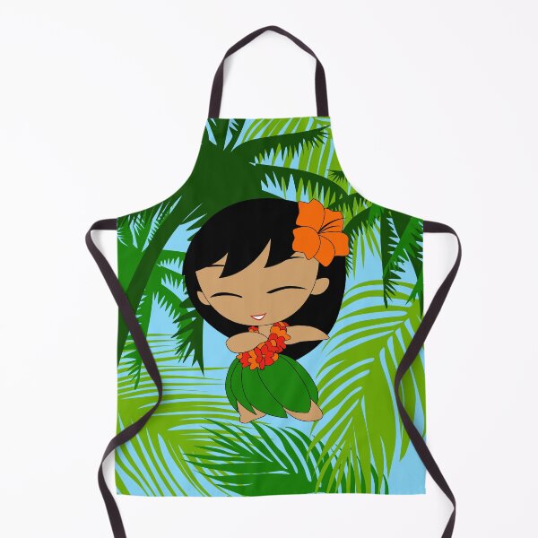 Item preview, Aloha Honeys Hawaiian Hula Girl with Orange Flowers designed and sold by DriveIndustries.