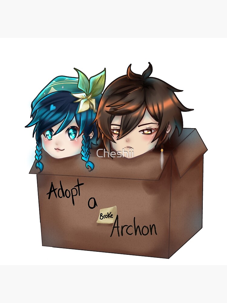 Adopt An Archon Greeting Card By Cheshii Redbubble