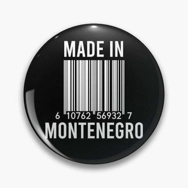 Item preview, Made In Montenegro designed and sold by RandomStuffShop.