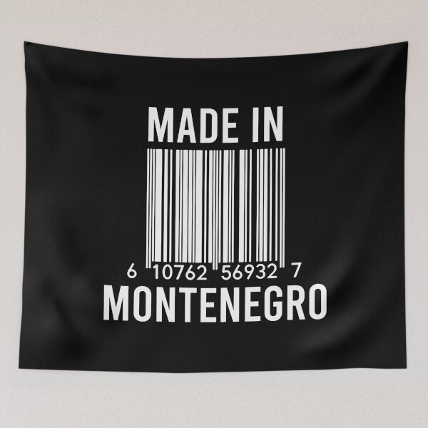 Item preview, Made In Montenegro designed and sold by RandomStuffShop.