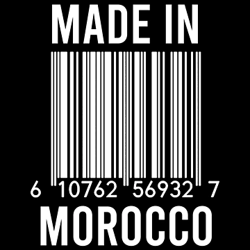 Artwork thumbnail, Made In Morocco by RandomStuffShop