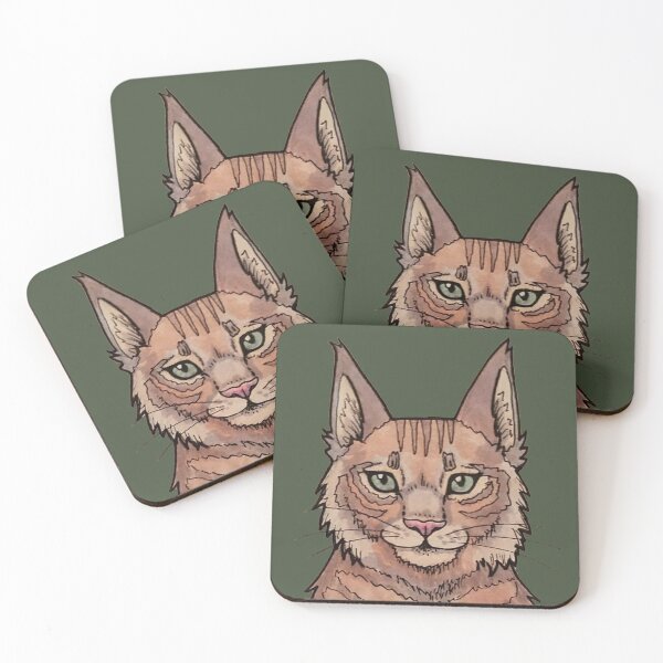 Item preview, sand-colored cat designed and sold by Ginger Wood.