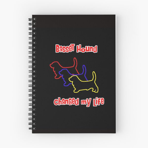 Item preview, Basset Hound changed my life - Dog Art dogs Silhouette - pet designed and sold by Coolstuff4you71.