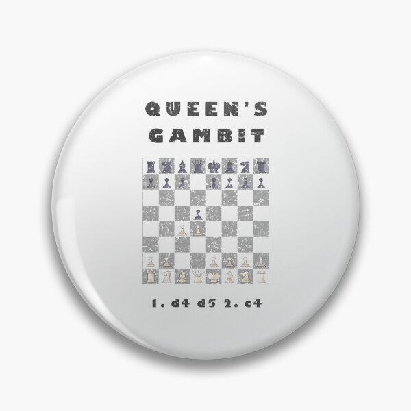 Item preview, Chess opening Queen's Gambit designed and sold by fourthreethree.