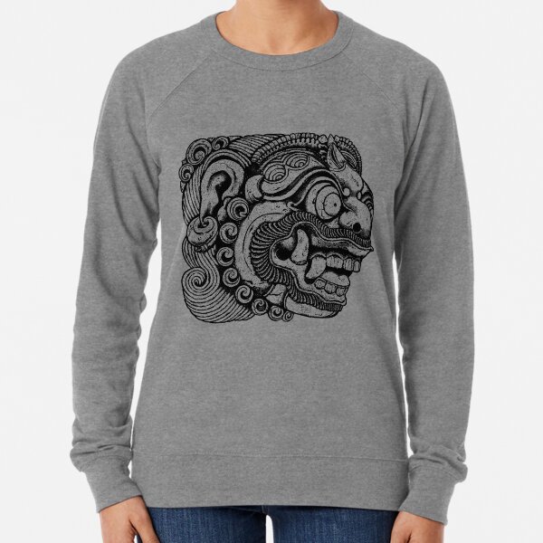 Bali guardian black Lightweight Sweatshirt